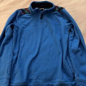 Land End Quarter Zip Boys Youth Large Sweatshirt 14-15